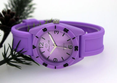 39mm x 39 MM Remaja Jepang Gerakan Quartz Watch Dengan Silicone Strap