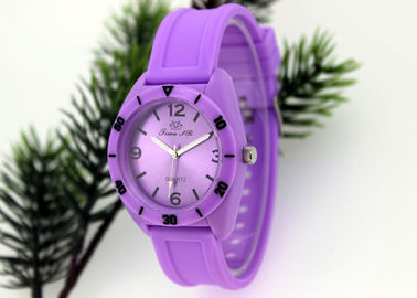 39mm x 39 MM Remaja Jepang Gerakan Quartz Watch Dengan Silicone Strap