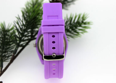 39mm x 39 MM Remaja Jepang Gerakan Quartz Watch Dengan Silicone Strap