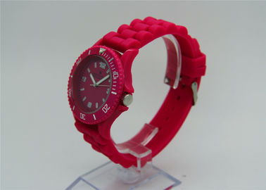 tali silikon ICE Waktu Plastik Watches, 30 M Waterproof Analog Quartz Perhiasan