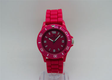 tali silikon ICE Waktu Plastik Watches, 30 M Waterproof Analog Quartz Perhiasan