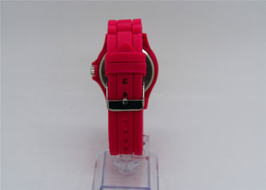 tali silikon ICE Waktu Plastik Watches, 30 M Waterproof Analog Quartz Perhiasan