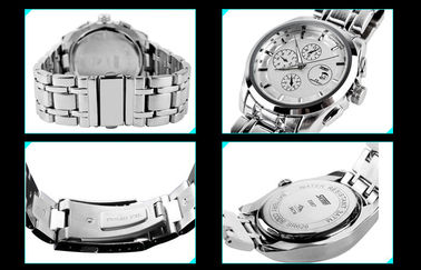Pria Stainless Steel Quartz Perhiasan