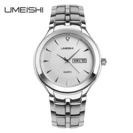 5 ATM Waterproof Stainless Steel Quartz Perhiasan Gerakan Baterai Jepang