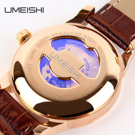 Cusomized Jepang Gerakan Sulit Kacamata Wrist Watch Untuk Pebisnis