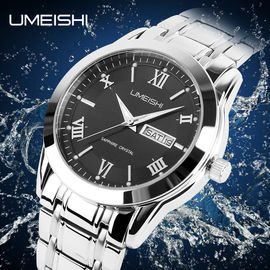 Jepang Movt Pria Quartz Watch, Waterproof Gentle Bisnis Vogue jam tangan