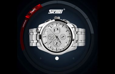 Mens Stainless Steel Quartz Perhiasan