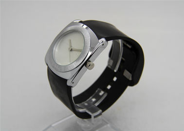 Unisex stainless steel kuarsa menonton konstelasi kuarsa menonton kulit PU