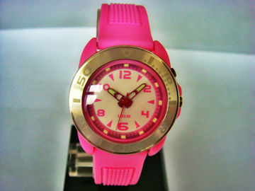 Stainless Steel Quartz Wanita Analog Perhiasan / 100M Water Resistant Jam