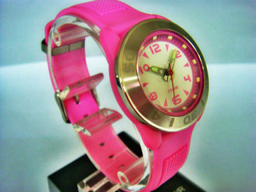 Stainless Steel Quartz Wanita Analog Perhiasan / 100M Water Resistant Jam
