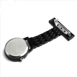 Fancy Hitam Stainess Baja Quartz Perawat Fob Perhiasan / Gel Dengan logo Cetak