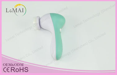 Mini Listrik Brush Facial untuk Deep Cleansing, Pink / Merah / Hijau 4 Dalam 1 Kecantikan Cleaner