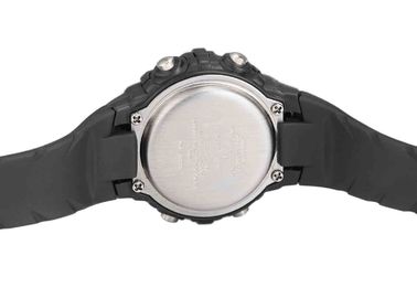 Unisex Chronograph 3 ATM Waterproof Sport Watch Dengan 12/24 Jam Modus