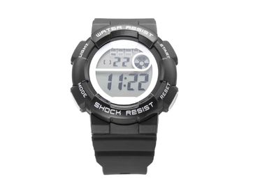 OEM LCD Waterproof Sport Watch Dengan Chronograph, Radium, Alarm