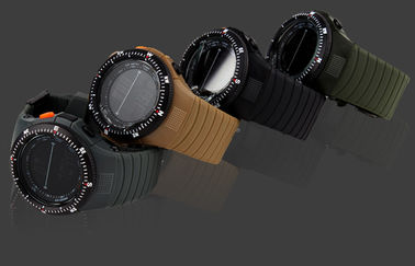 LCD Display Multifungsi Sport Perhiasan Manusia Modern Mountaineering Watches
