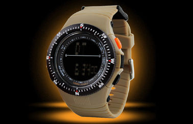 LCD Display Multifungsi Sport Perhiasan Manusia Modern Mountaineering Watches