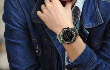 LCD Display Multifungsi Sport Perhiasan Manusia Modern Mountaineering Watches
