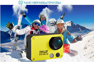 60 Meter Waterproof Olahraga Aksi Kamera 1080P 4GB ~ 32GB High Definition 2.0 &quot;LCD Screen