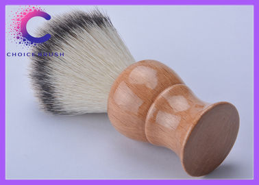 mencukur sintetis brushes kayu gagang cukur sikat cukur untuk perawatan pria