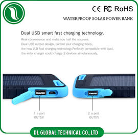 Waterproof Energi Portable Solar 5000mAh Mobile Power Bank 4000amh
