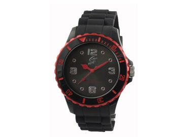 Unisex Silicone Wristband Perhiasan Tiga Bead Band Dengan Perak Up Nomor