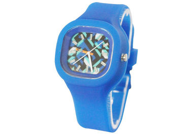 Removeable Jelly Silicone Wristband Watch dengan Stainless Steel Kembali