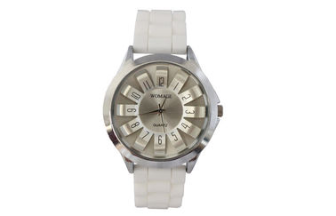 Daisy 3D Dial Dewasa Silicone Perhiasan Tampilan Analog Anti Syok Watches