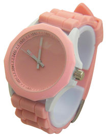 3 ATM Silicone Strap Quartz Movement Watch, Daya Baterai Wrist Watch