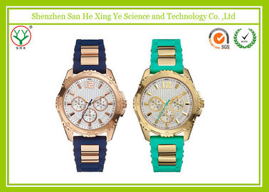 Unisex Lucu Silicone Wristband Watch, kasual Sport Quartz Watches