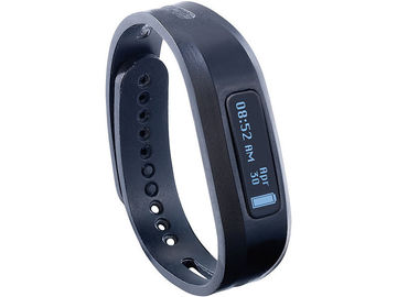 Pedometer Sleep Tracker Bluetooth Perhiasan Gelang Dengan Silicon Wristband