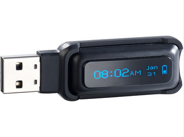 Pedometer Sleep Tracker Bluetooth Perhiasan Gelang Dengan Silicon Wristband