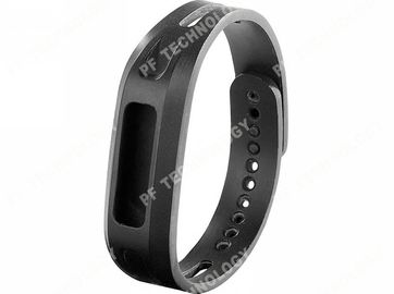 Pedometer Sleep Tracker Bluetooth Perhiasan Gelang Dengan Silicon Wristband