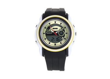 3 ATM Waterproof Multifuction Sport Analog Digital Wristatch Dengan Dual Display