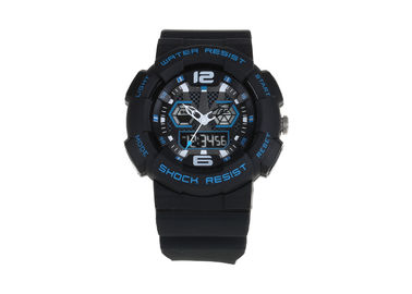 30 M Water Resistant Dual Tampilan Sport Disesuaikan Elektronik Jam tangan