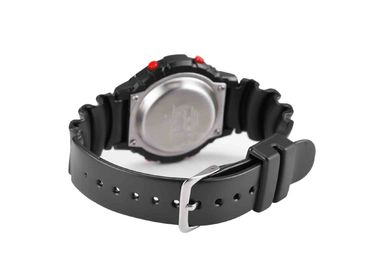 30M Water Resistant Digital Watches Multifungsi Untuk Anak, Black ABS Case