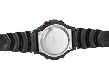 30M Water Resistant Digital Watches Multifungsi Untuk Anak, Black ABS Case