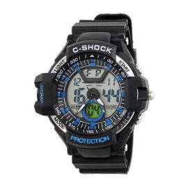 Silicone Anak Multifungsi Digital Watches / Cool Sport Watches Dengan G-Shock