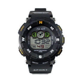 Hitam Multifungsi Digital Watches Alarm Clock dengan Hari dan Tanggal Untuk Anak-Anak