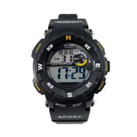 Chronograph Wanita Olahraga Multifungsi Digital Watches Jam Alarm Untuk Promosi