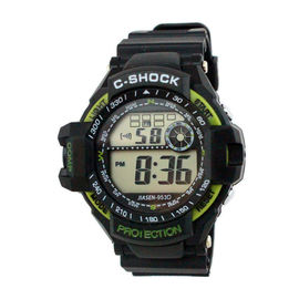 Silicone Waterproof Multifungsi Digital Sports Watches Mens Quartz Wrist Watch