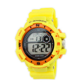 Colorful PVC Band Multifungsi Digital wanita Wrist Watch profesional