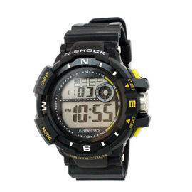 Colorful PVC Band Multifungsi Digital wanita Wrist Watch profesional