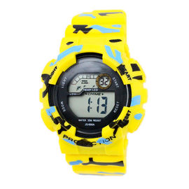 Quartz Multifungsi Digital Watches, Kamuflase Unik Bergaya Unisex Wrist Watch