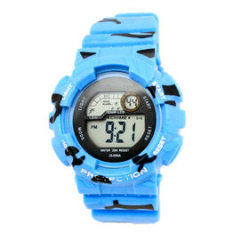 Quartz Multifungsi Digital Watches, Kamuflase Unik Bergaya Unisex Wrist Watch