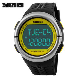 Stainless Steel Kembali Heart Rate Olahraga Perhiasan Waterproof Jepang / China Gerakan
