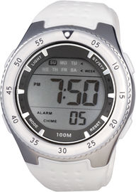 Pria Putaran Sporty toilet pria Digital Watch Dengan 100m Water Resistant Chronograph