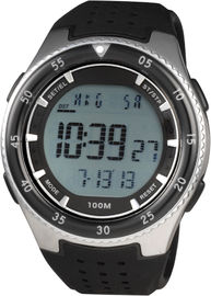 Pria Putaran Sporty toilet pria Digital Watch Dengan 100m Water Resistant Chronograph