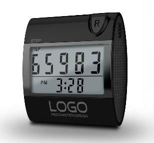 Wrist Calorie Counter Pedometer untuk langkah menghitung, jarak dan pengukuran kalori