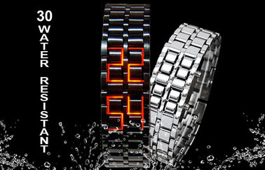 Skmei Man Iron Samurai Lava LED Watch, LED Digital Wrist Watch